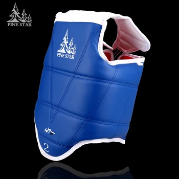 

2017 Korea PineStar Taekwondo Poitrine Support MMA Kickboxing Karate Fight Professional Chest Guard TKD Body Vest protectors