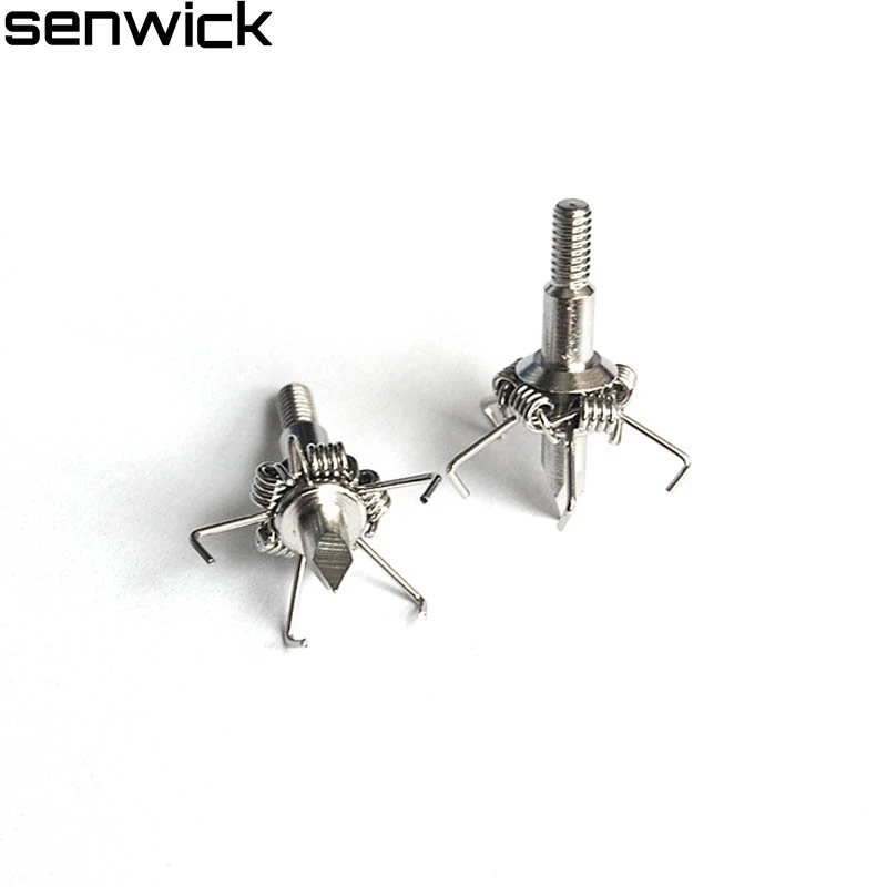 6pcs Judo Carbon Arrow 100 Grains 4mm Screws Stainless Steel Arrow