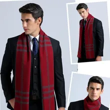 cachecol classic design winter scarf long Warm Cashmere Scarf Men Scarves Gifts For Men Business Casual Men Shawl foulard