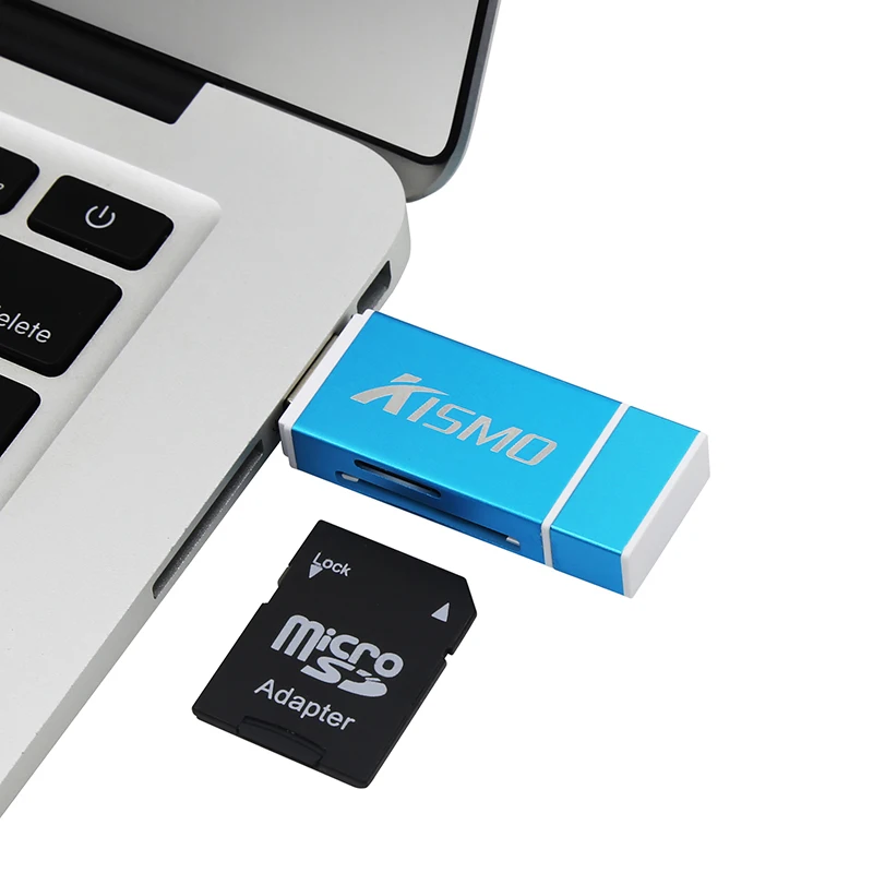Карта памяти Kismo 3 в 1 OTG USB флеш накопитель Micro SD TF картридер для iphone X 8 7 6 Plus iPad Air Pro S6