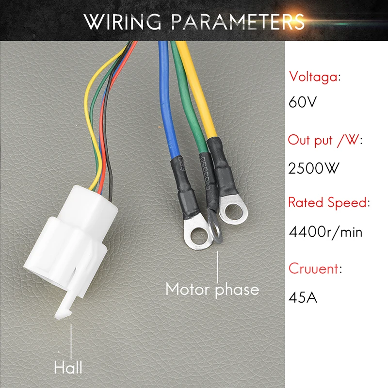 60V 2500W DC бесщеточный двигатель для электромобиля с 18 Mosfet 41A BLDC контроллер двигателя Электрический скутер электрический Bicicleta