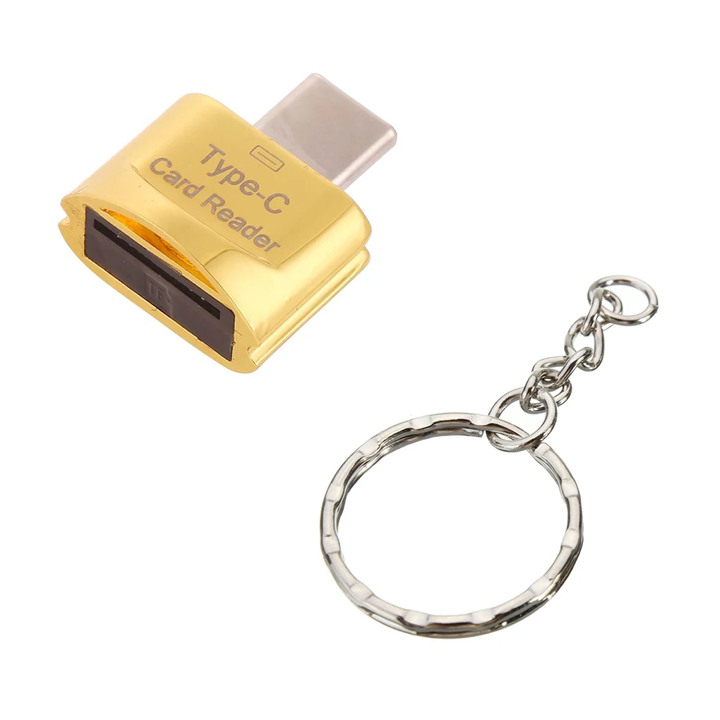 Мини Высокая скорость передачи Скорость USB 3,1 телефон Камера памяти TF считыватель карт OTG адаптер Тип-c Порты и разъёмы