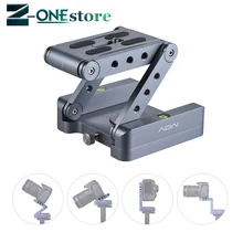 Z-образный гибкий, наклоняющийся штатив-головка складной Z наклонная головка 360 Поворотная БЫСТРОРАЗЪЕМНАЯ пластина для Canon Nikon sony Pentax DSLR камеры