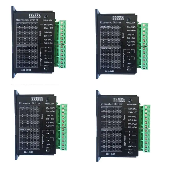 

4PCS/LOT TB6600 stepper motor Driver Controller 32 segments upgraded version 4.0A 42VDC