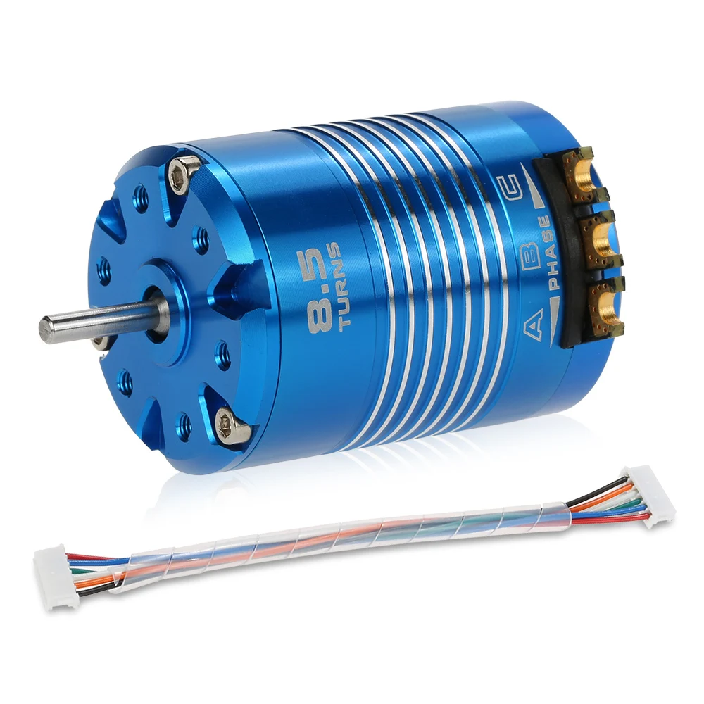 Высокая эффективность 540 8 5 T 4100KV сенсорный бесщеточный двигатель для 1/10 RC