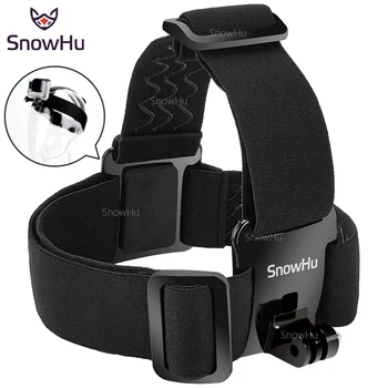 SnowHu for Head strap mount For Gopro Hero Action Camera For Eken H9 SJCAM SJ4000