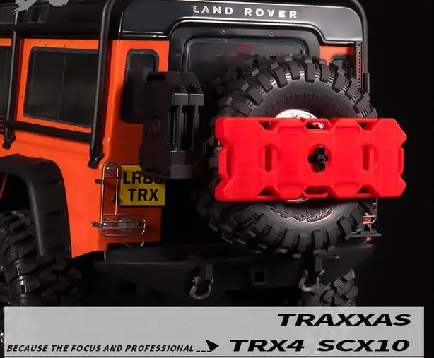 Задние запасные шины масляный бак для 1/10 гусеничный грузовик JK Wrangler JEEP 4x4 VRNQUISH VS4-10
