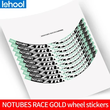 

2016 style NOTUBES RACE GOLD bicycle wheel stickers suit for 29inch use Decorative stickers bike decals wheel stickers