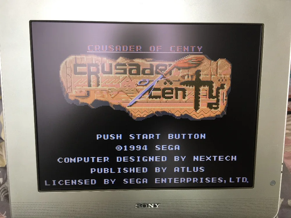Игра Genesis: Crusader of Centy (версия США! Английский язык! Экономьте хорошо!)|Игры для