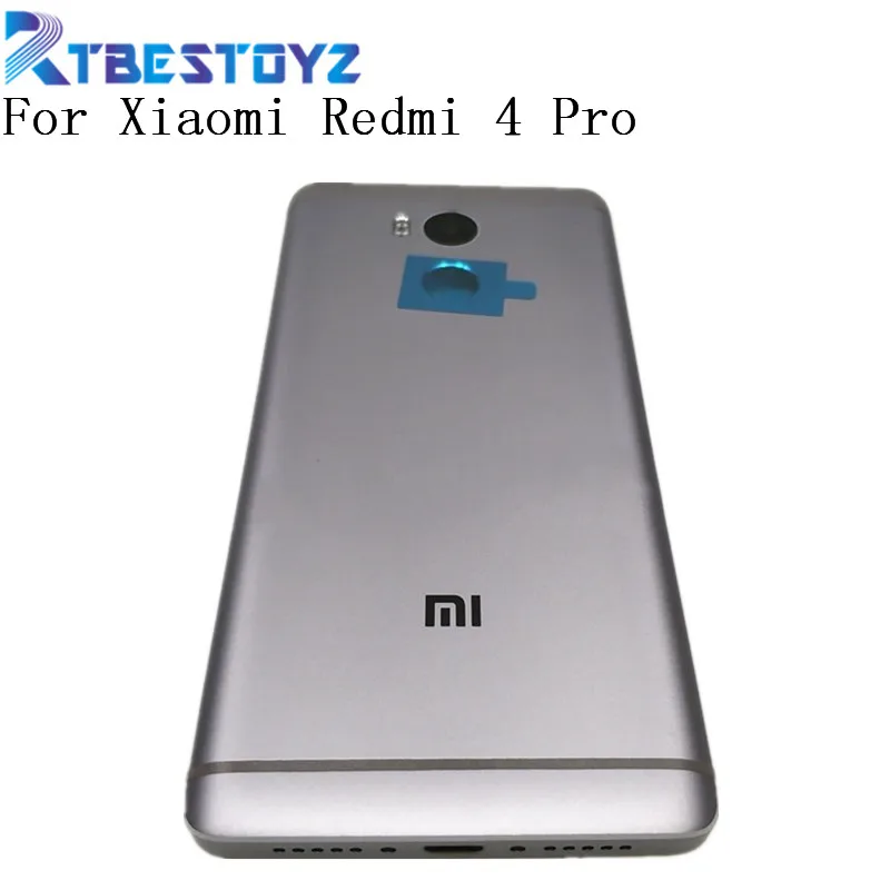 Для Xiaomi Redmi 4 Pro/Redmi 4 Prime, металлическая крышка на батарейку, задняя крышка с кнопками громкости питания+ камера