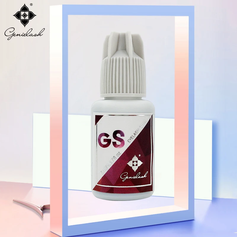 

Genie GS Glue for Eyelash Extension low irritation individual and volume Eyelash adhesives professional fast drying Long Lasting