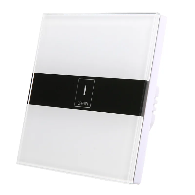 

EL-01 1-Gang AC 90-250V 2A 400w 86 Type EU UK Smart WiFi Touch Light Wall Switch Module Wireless Remote Control Switch ON OFF