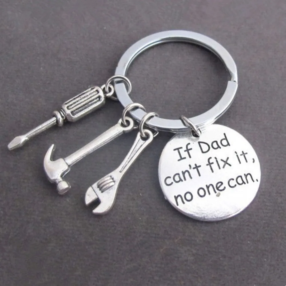 Creative Hammer Keychain Fashion Pendant Father Car keychain Keychain