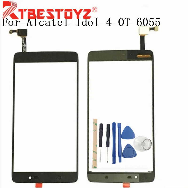 RTBESTOYZ 5 2 дюймовая панель дигитайзера для Alcatel Idol 4 OT6055 OT 6055 6055B 6055H 6055I 6055K 6055Y