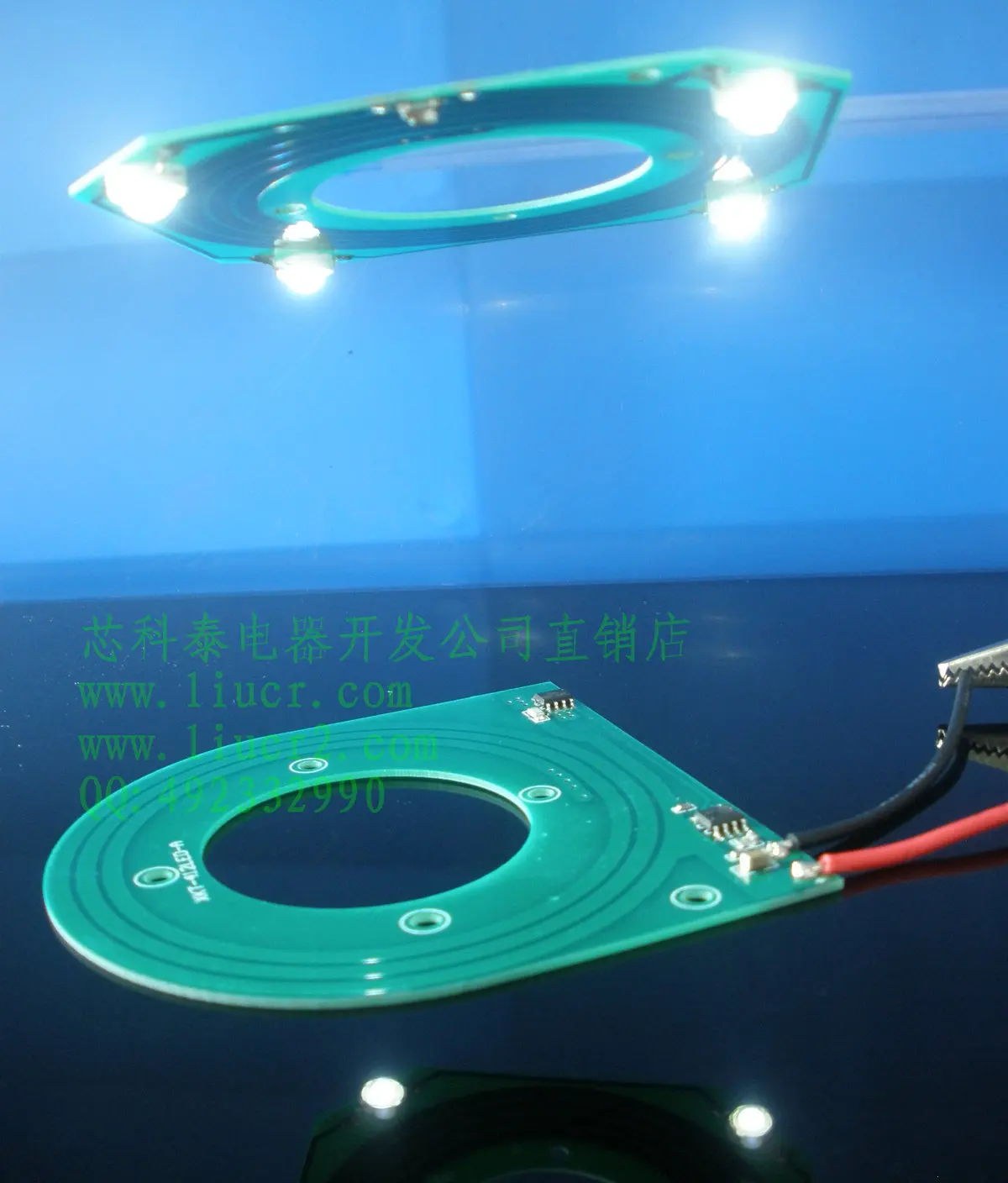 

PCB wireless supply module wireless transmission lamp module XKT-412 chip program