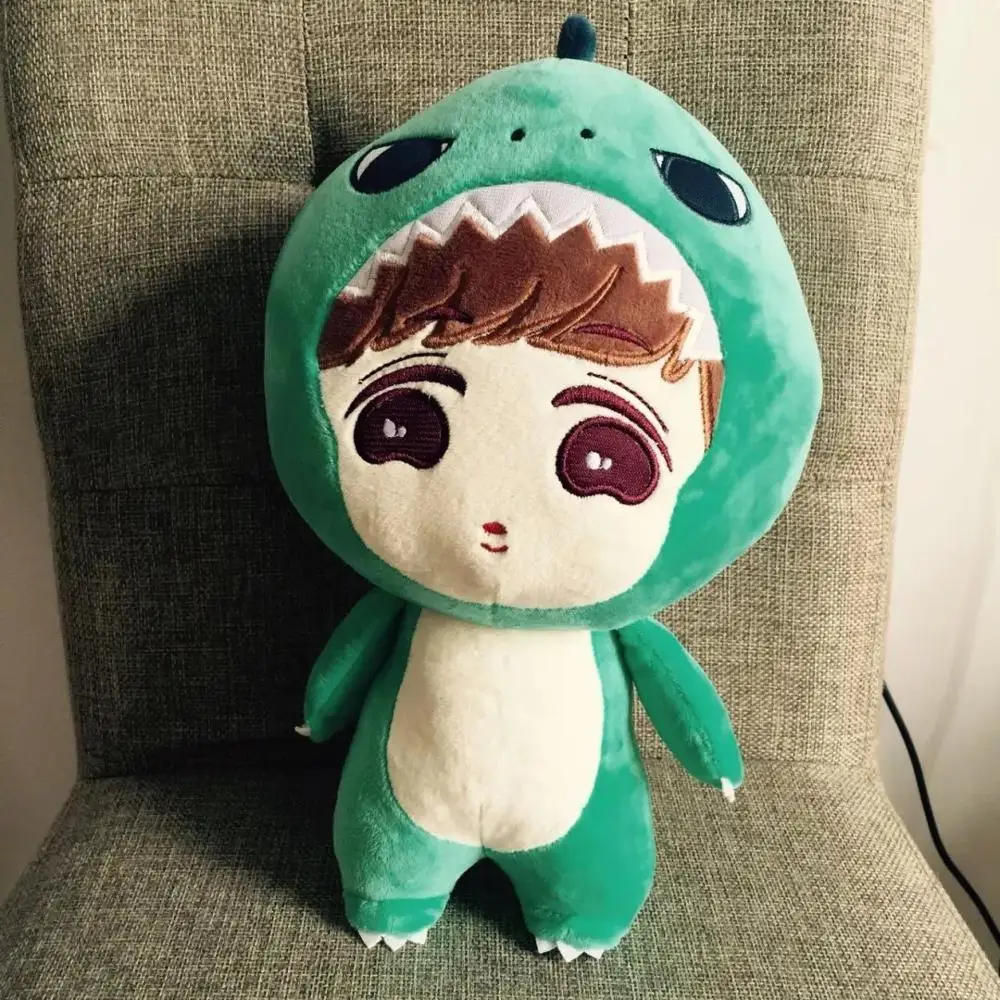 23 см KPOP EXO Плюшевая Кукла Kawaii Корея мода Superstar Kyungsoo D.O Baek Hyun Chan Yeol Кай фигурки