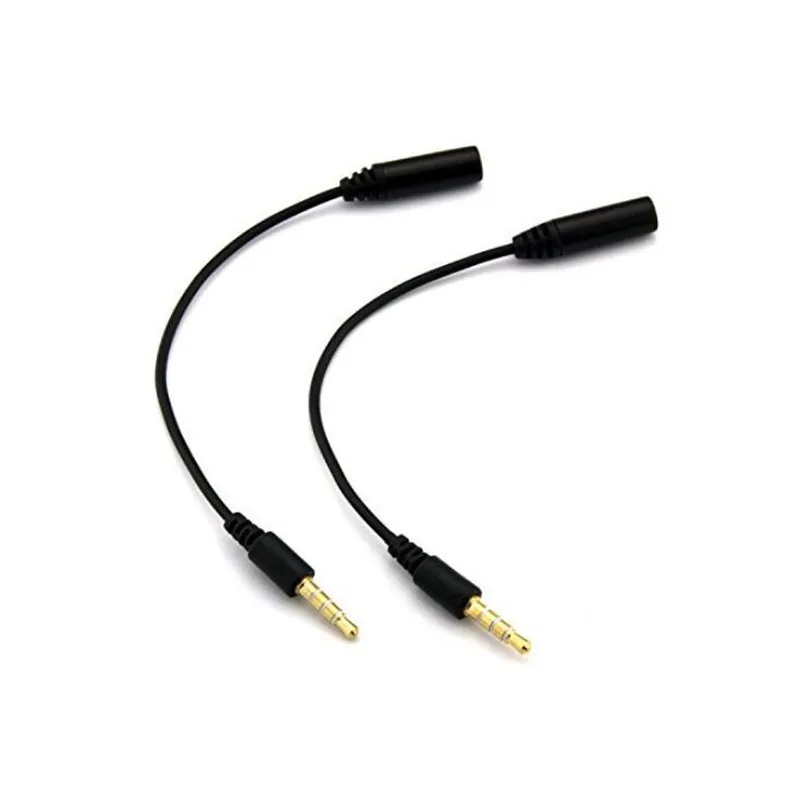 

LBSC 2PCS 3.5mm Male Plug to 2.5mm Female Socket Audio Jack Adapter Cable