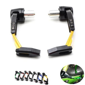 

Aluminum Universal 7/8" 22mm Motorcycle Proguard System Brake Clutch Levers Protect Guard for Suzuki GSX-R600 GSX-R750 GSR750