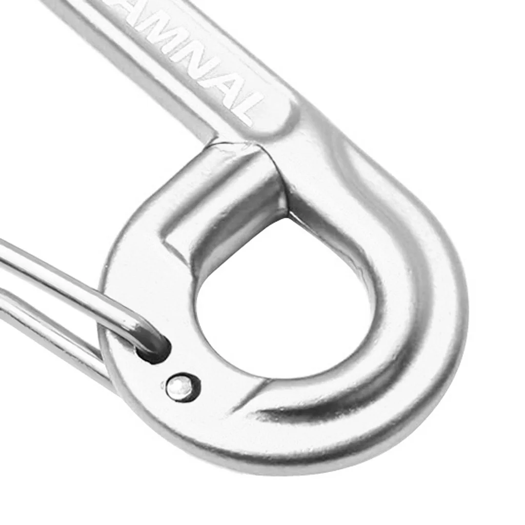 MagiDeal Lightweight Carabiners Hook Eyehole Spring Backpack Clasps Keychain Carabiner Clip Keychain Hook 