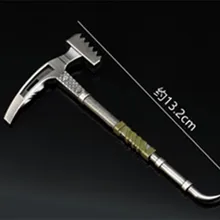 

1PCS PUBG Pickaxe Anarchy Axe Reaper Keychain Action Figure Toy Keyring Fortnight Model