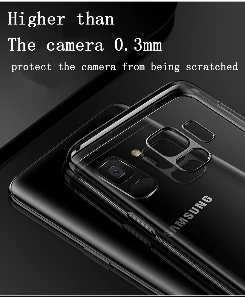 Роскошный мягкий ТПУ чехол 3 в 1 с покрытием для Samsung Galaxy S20 U S10 S9 S8 Plus A50 A40 A10 A71 A51 Note