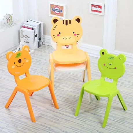 

Children Chair kindergarten plastic kids chair kids Furniture wholesale hot new 2017 fashion quality cartoon three colors
