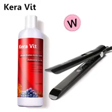 Лучший набор 500 мл 1.6% формалиновые волосы Кератиновое лечение+ горячая распродажа полезный кератин плоский утюг выпрямление и восстановление поврежденных волос