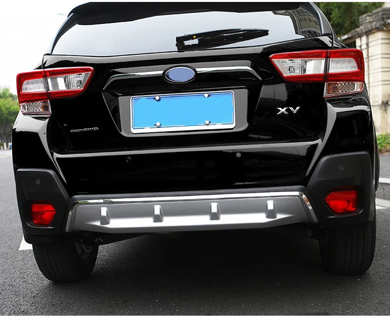 Для Subaru XV задний бампер Защита от скольжения крыло Защита бампера накладка автомобиля-Стайлинг