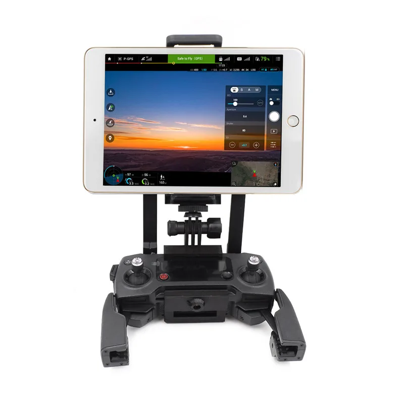 Remote Controller Bicycle Bracket Mount transmitter Signal Holder Phone Tablet Clip For DJI Mavic Pro Spark Drone 1 (1)