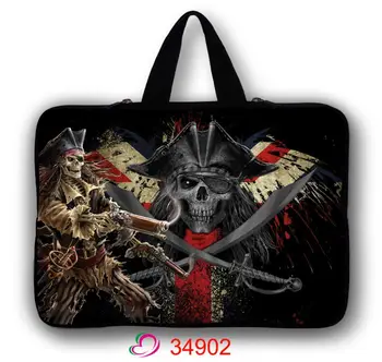 

Skull 16 inch 17" 17.3" 17.4" Neoprene Laptop Sleeve Bag Case Notebook Cover + Handle T34902
