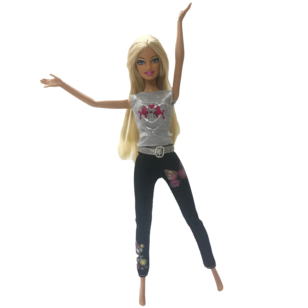 

NK One Set Doll Dancing Outfit Handmade Fashion Clothes For Barbie Doll Baby Girl Birthday new year