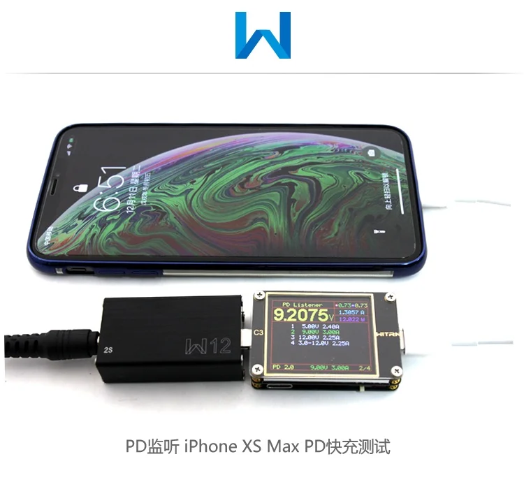 USB вольтметр QC4 + PD2 3 0 PPS измеритель тока быстрая зарядка протокол тестирования