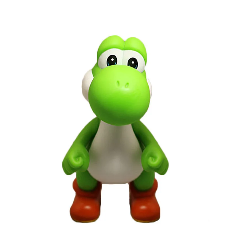 Super Mario Bros Mario Yoshi Luigi PVC Action Figure Collectible Model Toy 11-12cm Super Mario Bros Mario Yoshi Luigi PVC Action Figure Collectible Model Toy 11-12cm