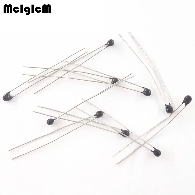 MCIGICM 10k OHM NTC Thermistor Resistor NTC-MF52AT 10K +/-1% Thermal Resistor
