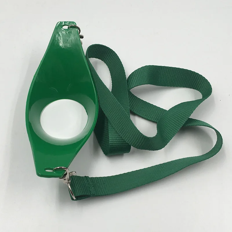 

100PCS Brand New Fast shipping Wines Glass Holder Creative Design Lanyard Wine Yoke Rack Portable For Bar Supplies Multi Color