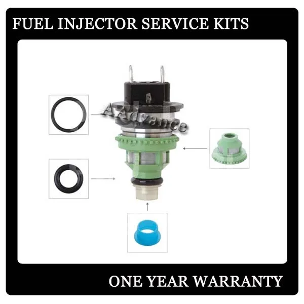 GEO/TBI Fuel Injector Service Kits Filters,O rings and plasticCaps