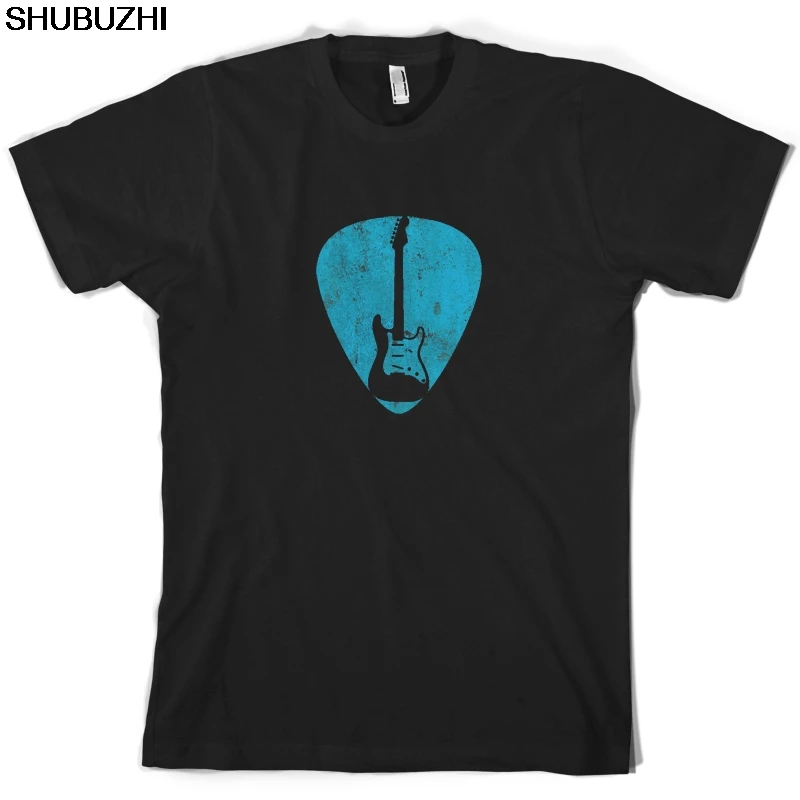 

Guitar Pick Full Silhouette - Mens T-Shirt - Guitarist - Bass - Cool Casual pride t shirt men Unisex New Fashion tops sbz3155