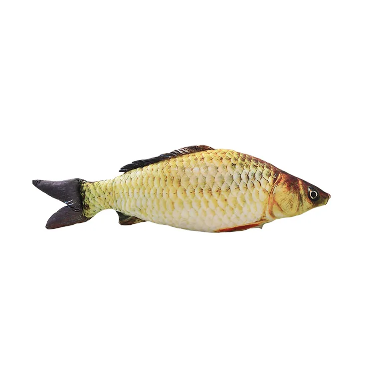 

Baby Simulation Carp Stuffed Fish Plush Toys Pillow Kids Creative Sofa Bed Pillow Appease Baby Kids Toy Christmas Gift