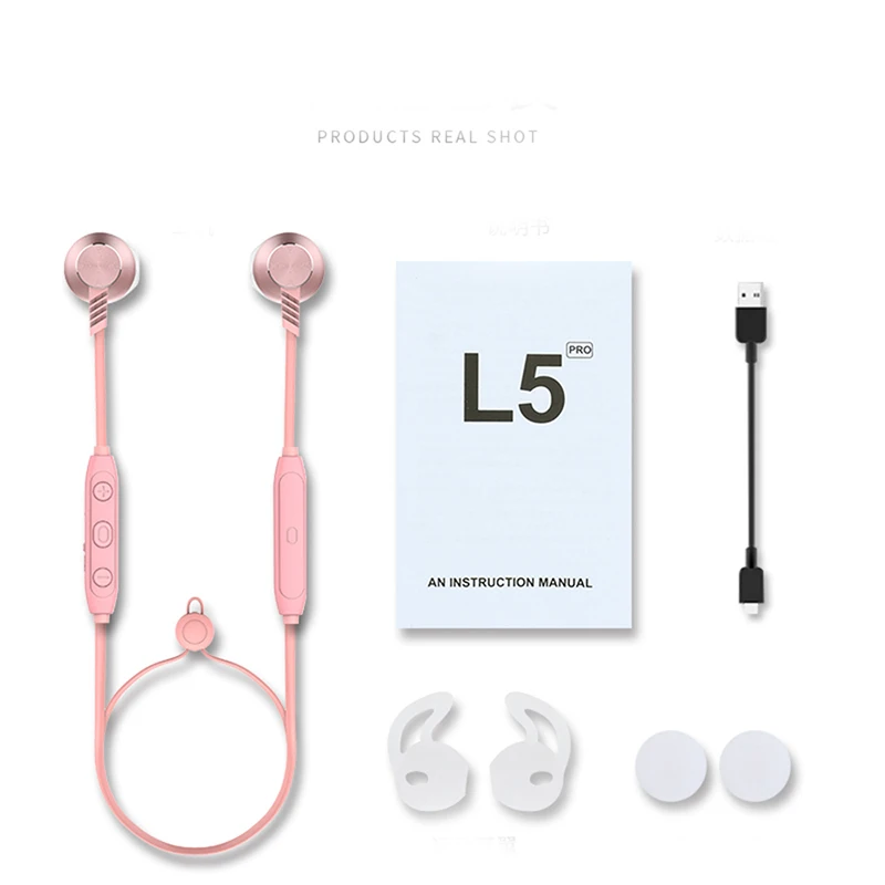 L5 наушники с Bluetooth наушники с микрофоном половина вкладыши беспроводные наушники Bluetooth наушники для телефона беспроводная гарнитура