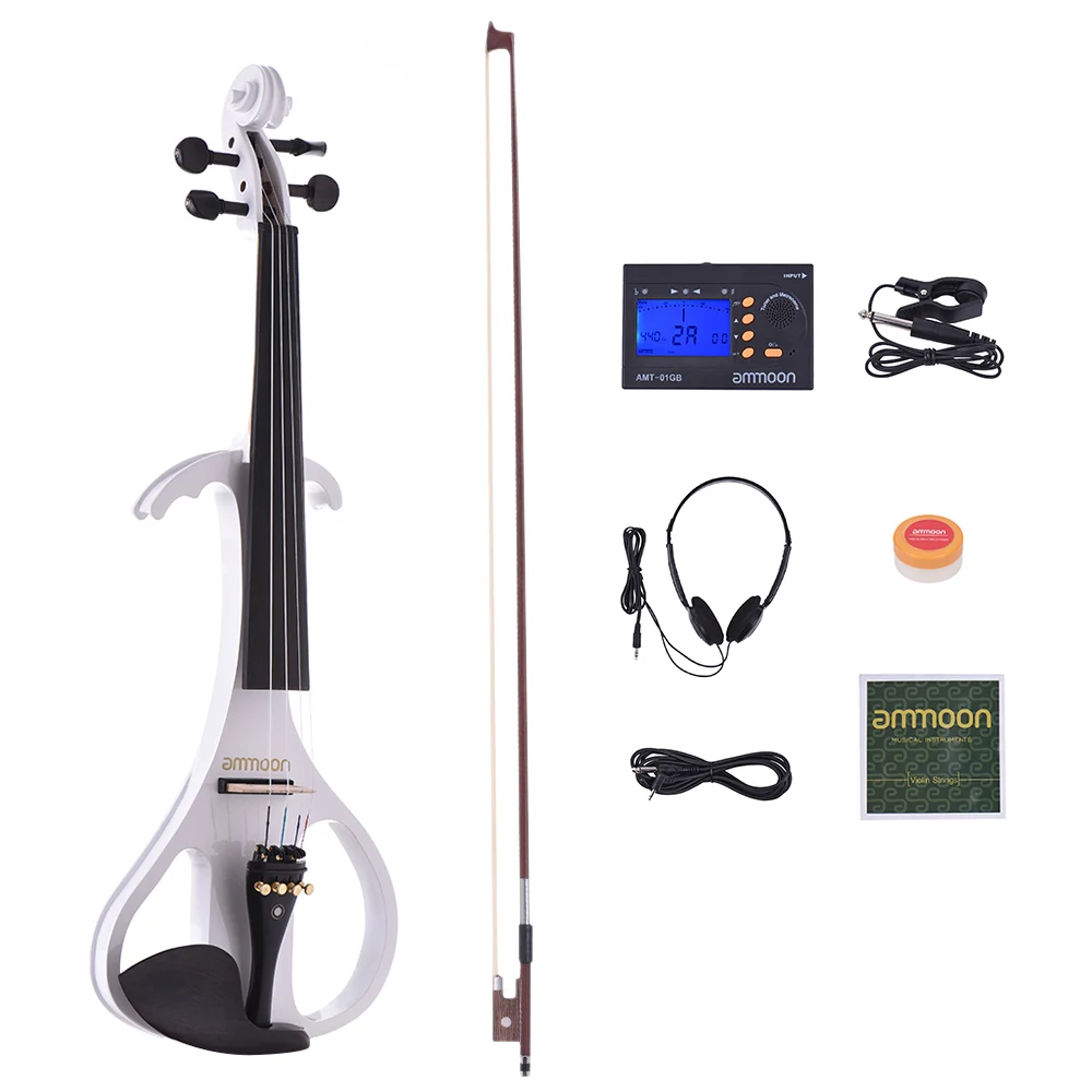 Ammoon Full Size Silent Violin - Geige