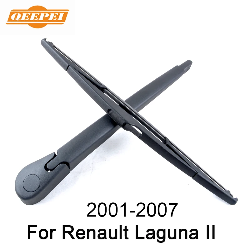 QEEPEI 1" Задний рычаг стеклоочистителя и лезвие для Renault Laguna II 2001-2007 высокое качество натуральный каучук авто аксессуары