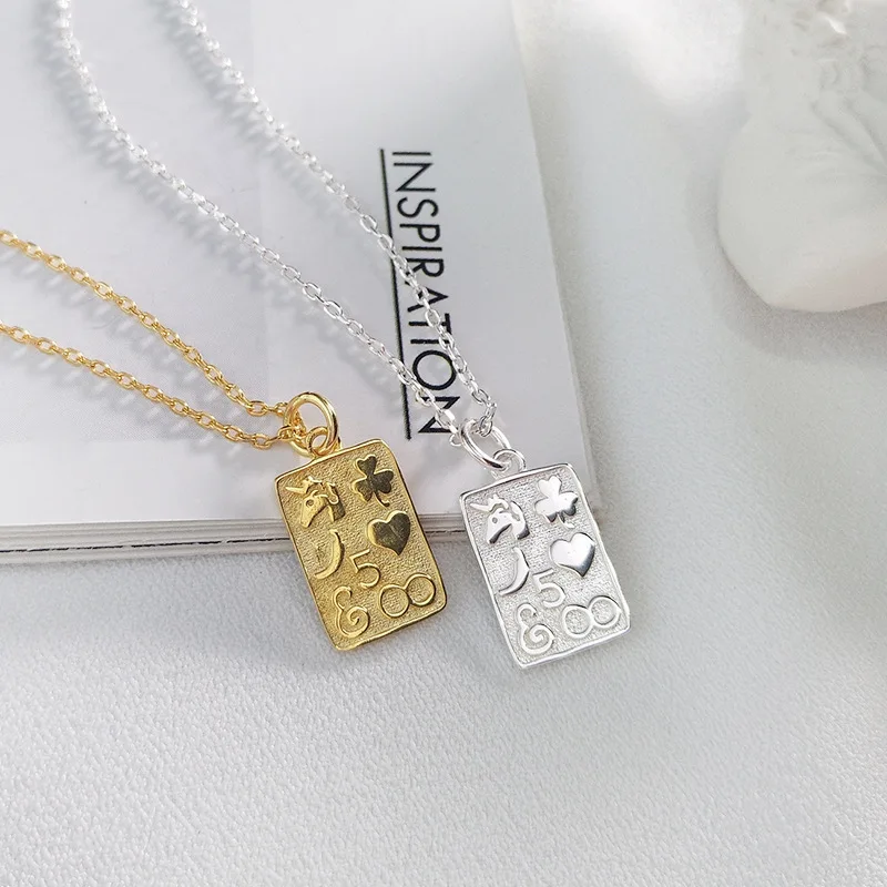 

ABC ins cool de moda de marca de alfabeto creative para regalo las mujeres collar delicado capas de mujer love Design Necklace