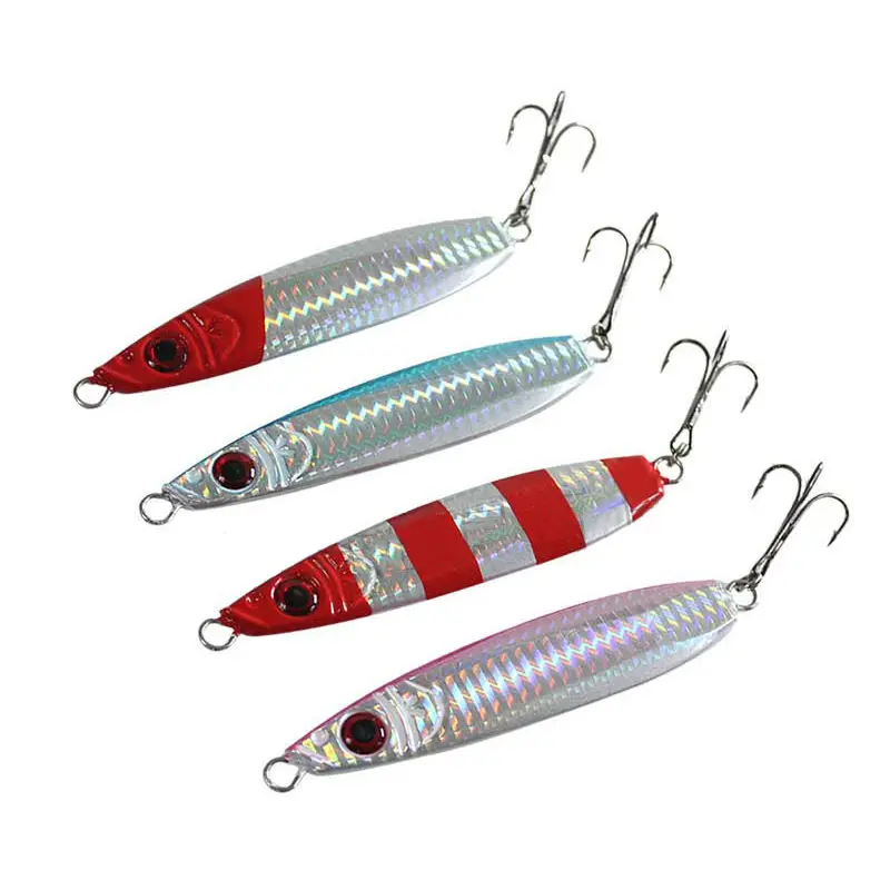 

Metal fishing lure with Hook, spoon, jig head, 30g, 2PCs