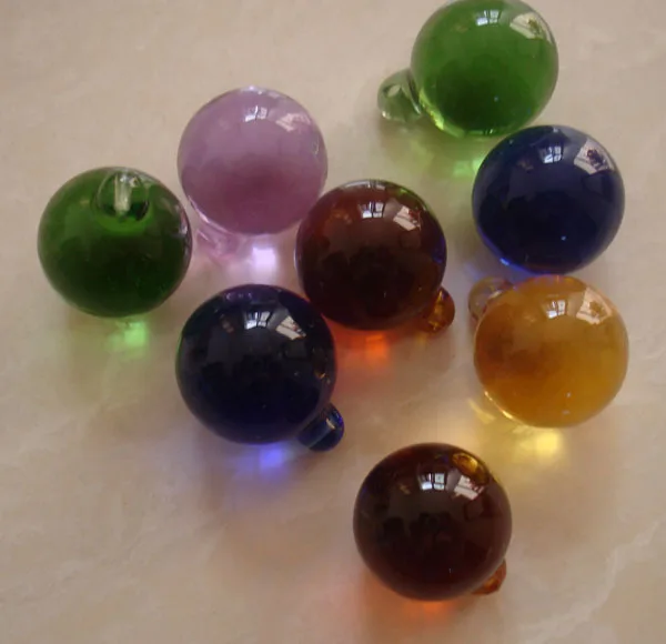 

20mm 20pieces Mixed Color Crystal Glass Chandellier Smooth Ball Crystal Hanging Ball Wedding Party Supply Prism Suncatchers