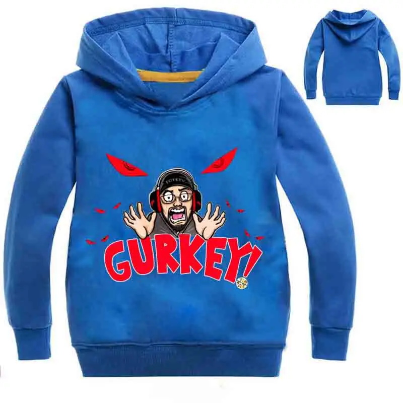 

Z&Y 2-14Year Boys Cartoon Gurkey Hoodies Enfant Children Long Sleeve T shirt Clothing Hooded Sweatshirt Girls Clothes Streetwear