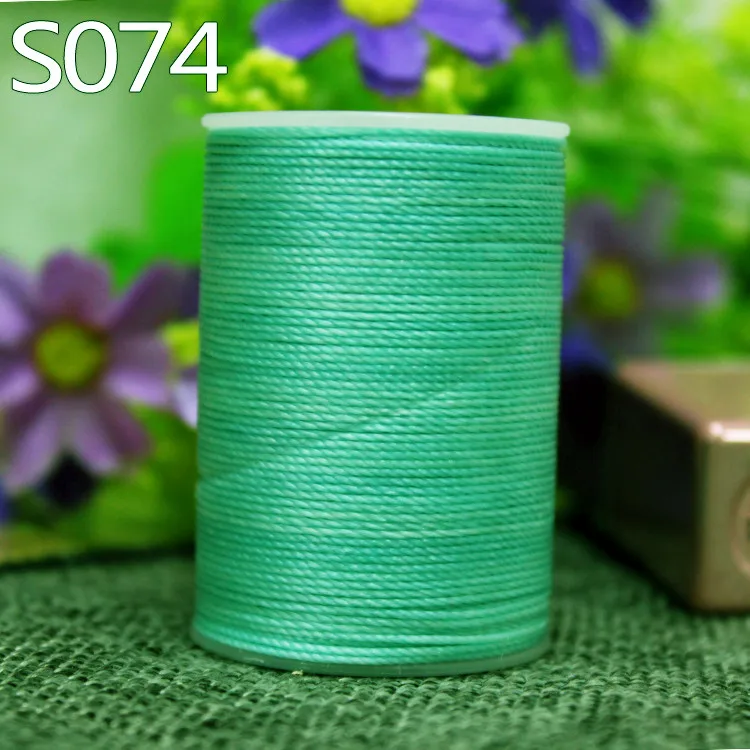YL055 0,55 мм вощеная нить для шитья кожи, кожаная нить - Цвет: S074