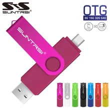 Suntrsi USB флеш-накопитель OTG 4 ГБ 8 ГБ 16 ГБ 32 ГБ флеш-накопитель смартфон карта памяти планшетный ПК флеш-накопитель внешний накопитель USB накопитель