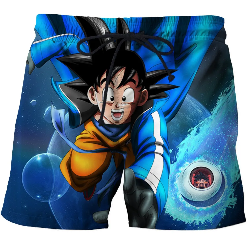 Dragon Ball Z Goku купальный костюм с принтом, мужские сексуальные повседневные шорты для фитнеса, s 6XL, пляжные шорты, Забавный 3D купальник, S-6XL, лето - Цвет: AFSTK1281