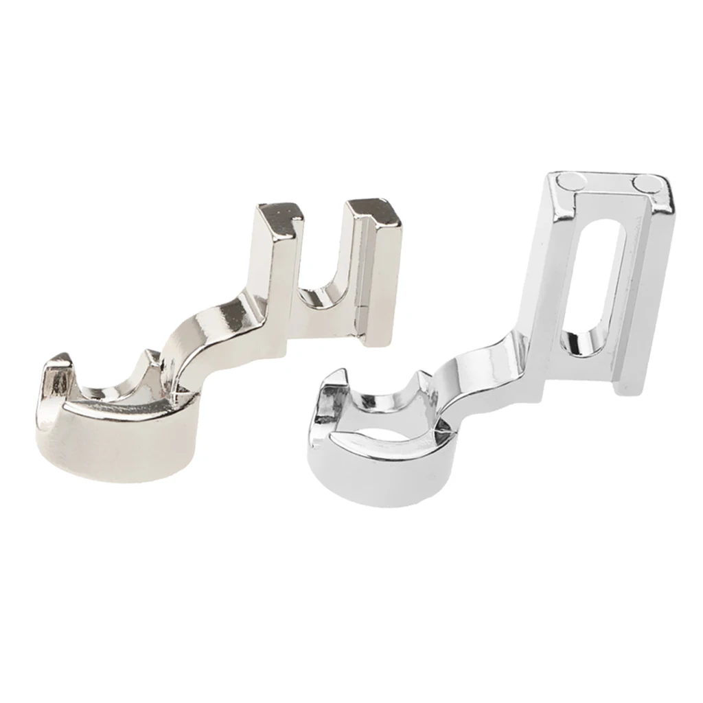 2 Pieces High Shank Low Shank Ruler Foot Frame Quilting Embroidery Presser Foot for Domestic Sewing Machine