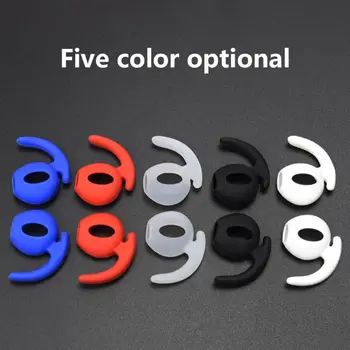 

1 Pair Earbuds Cover In-Ear Tips Soft Silicone Skin Ear Hook Buds Replacement for Apple Airpods Wireless Bluetooth Headset